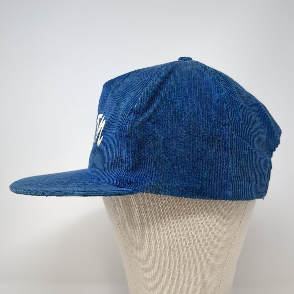 Lagoon Snapback Hat Blue One Size Solid Adjustabl… - image 3